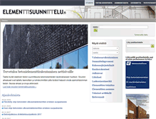 Tablet Screenshot of elementtisuunnittelu.fi